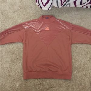 Adidas Pink Velvet Sweatshirt